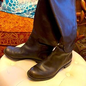 Ninewest knee high brown boots